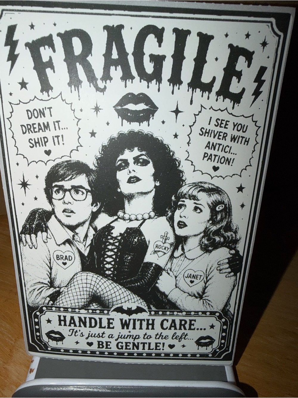 Rocky Horror Fragile 50 count 4x6